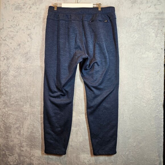 Duluth Mens XL- 34 souped up sweat Pants Navy zip pocket athletic athleisure - Picture 2 of 15